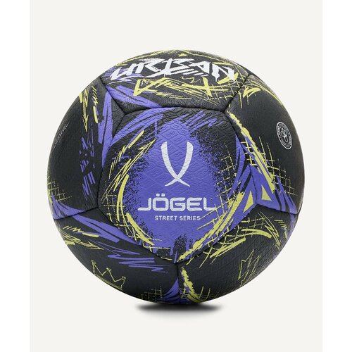 Мяч футбольный Jogel Urban тренировочный, размер 5, цвет черный/желтый/синий