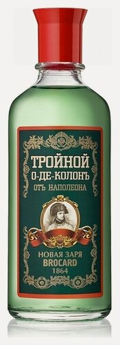 Изображение товара Одеколон Новая Заря Одеколон Тройной от Наполеона (Объем 100 мл)