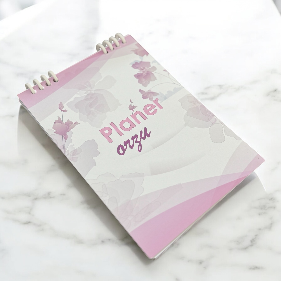 Планер "Orzu" - ежедневник на узбекском языке А5 формата со съемными страницами — фото 1