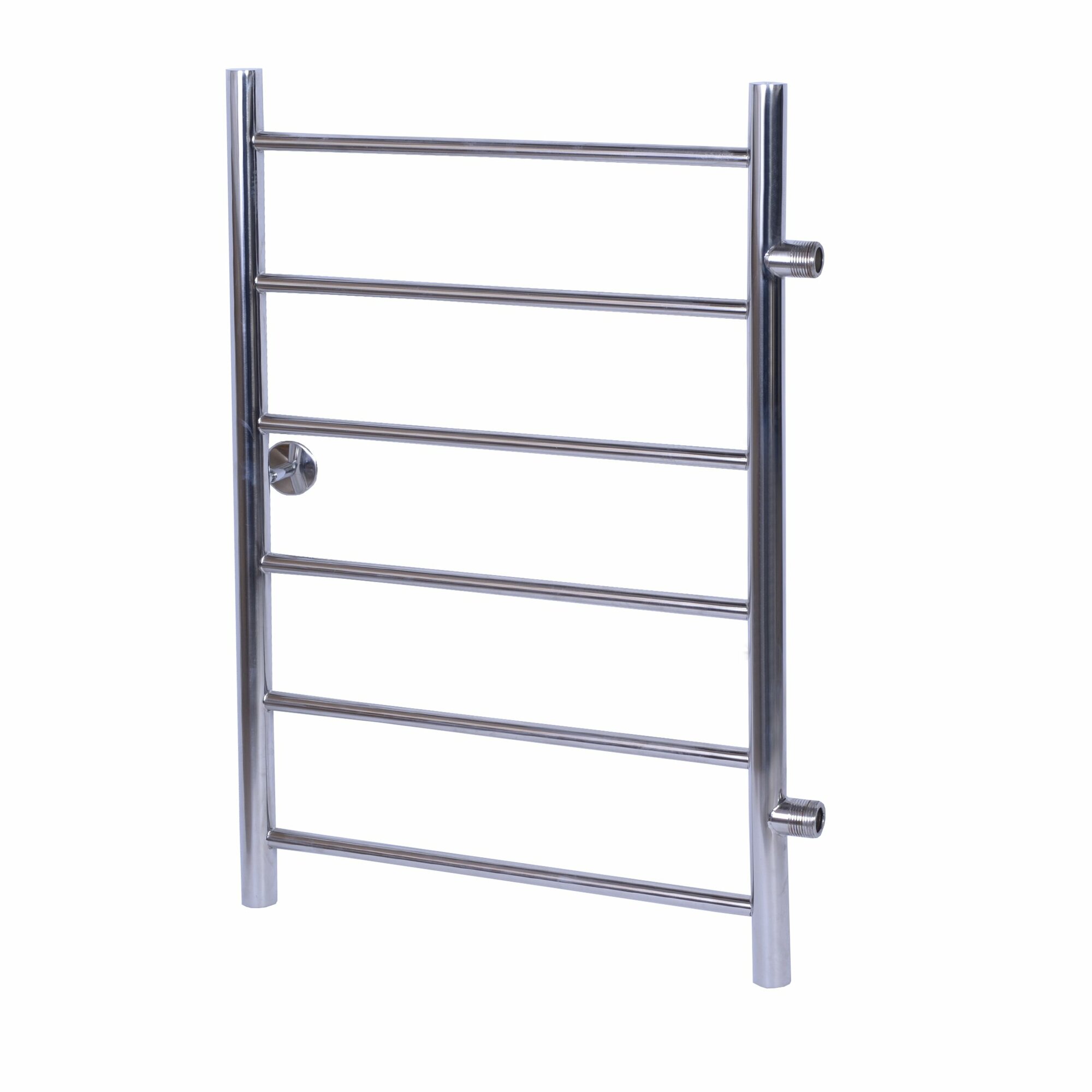 Водяной полотенцесушитель Классика с боковым отводом без цвета 500x800/500