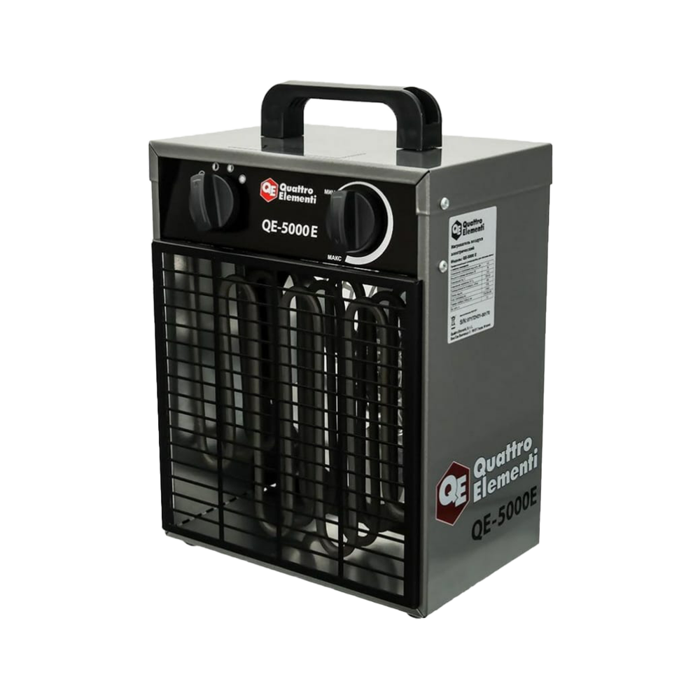 Нагреватель воздуха электрический Quattro Elementi QE-5000E с ТЭН 248-559 тепловая пушка