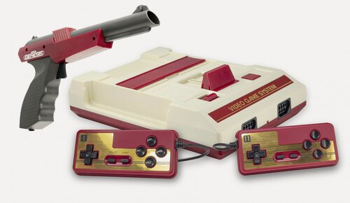 Изображение товара Игровая приставка Retro Genesis "Lazergun", 450 игр, пистолет Zapper, 2 джойстика