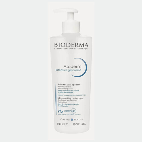 Изображение товара Bioderma Интенсивный гель-крем для лица и тела Atoderm Intensive Gel-Creme Гель-крем 500мл