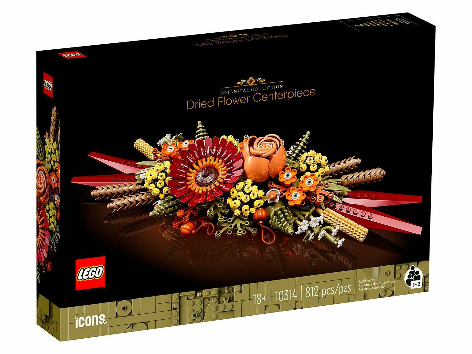 Конструктор LEGO Botanical, Dried Flower Centerpiece 10314
