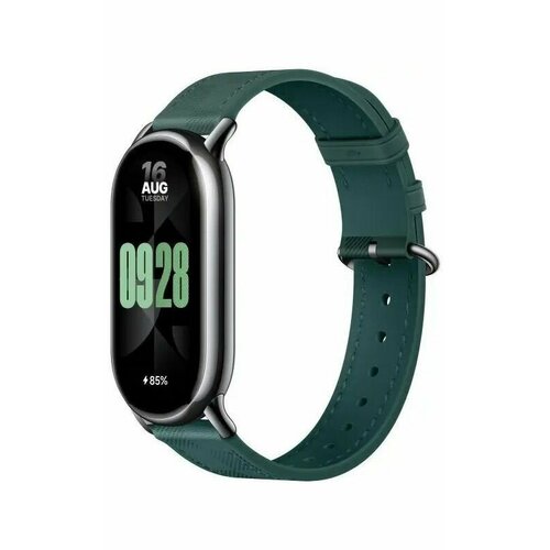 Ремешок для фитнес-браслета Xiaomi Smart Band 8 Checkered Strap Green зеленый
