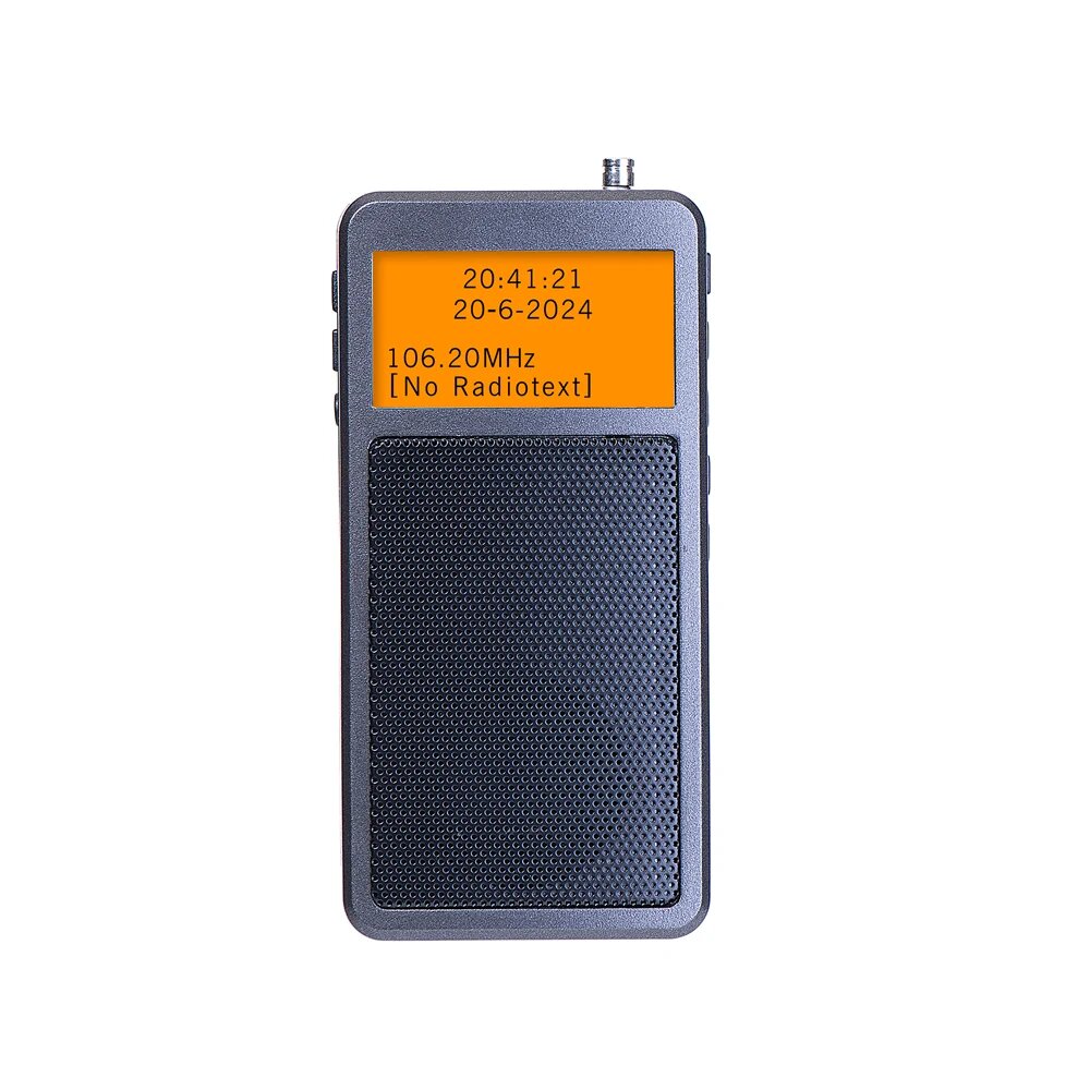 Elistooop HRD-205 Портативное FM-радио, Черный