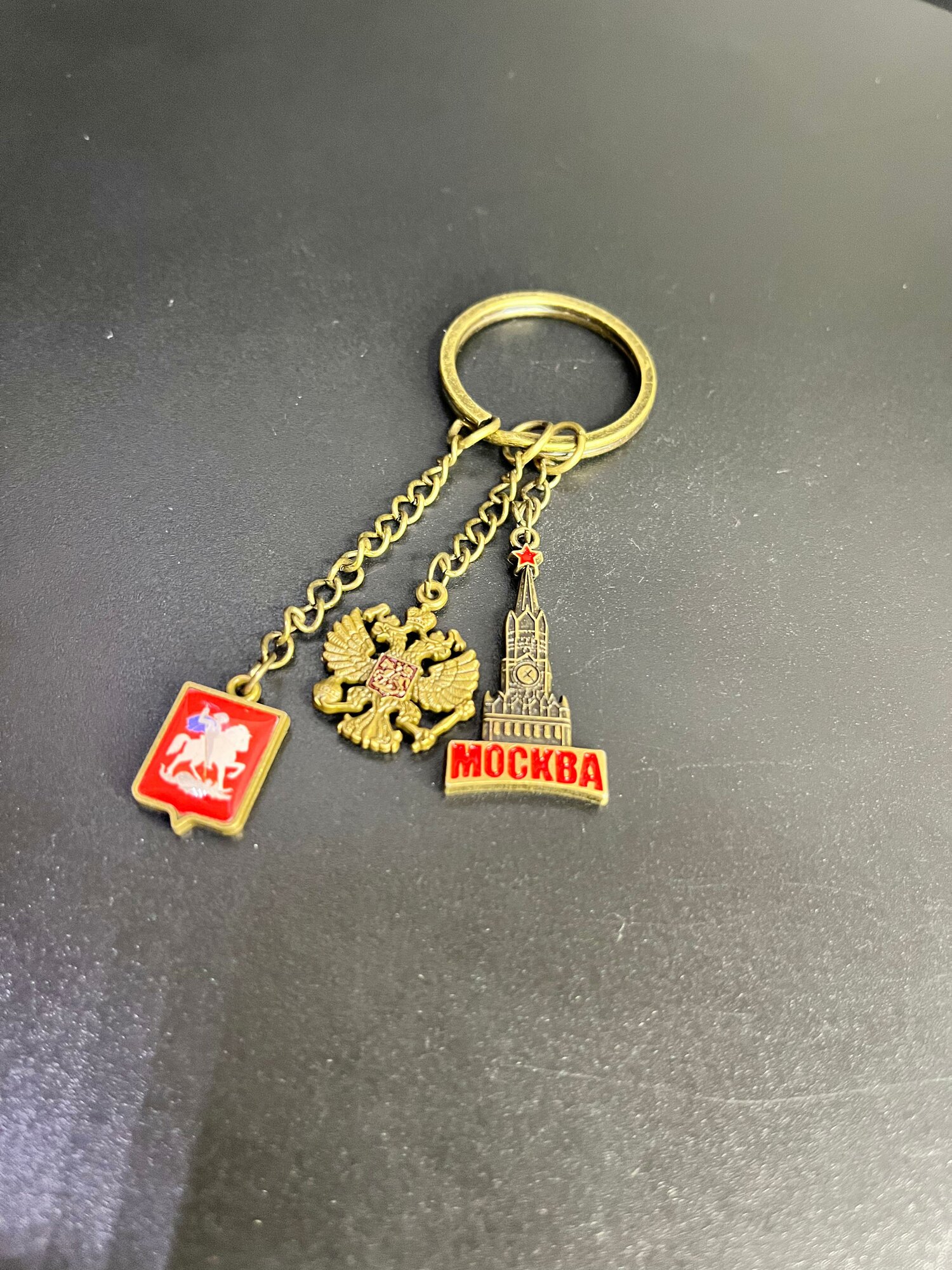 Брелок Present61, коричневый — фото 1