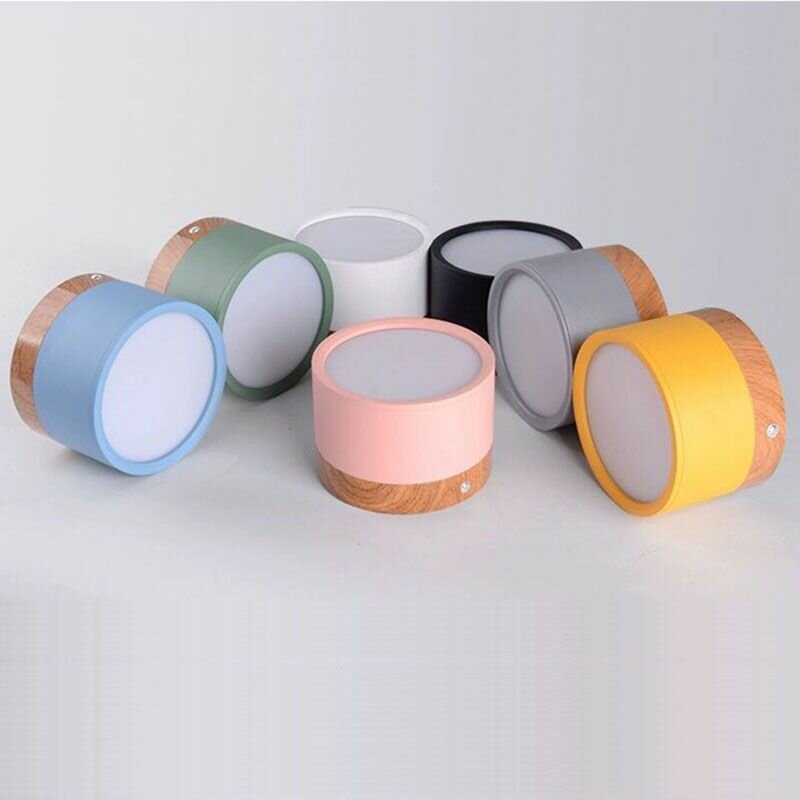 Светильник потолочный LED LIGHTS, LED, пластик, чёрный/белый, дневной свет