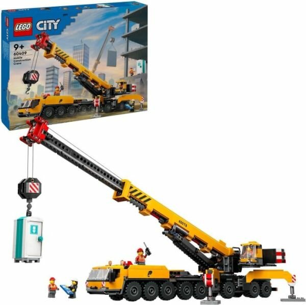 Конструктор LEGO City 60409 Передвижной строительный кран, 1116 деталей, от 9 лет