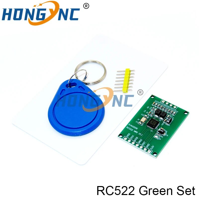 NFC RFID модуль RC522 для Arduino, RC522 Green Set