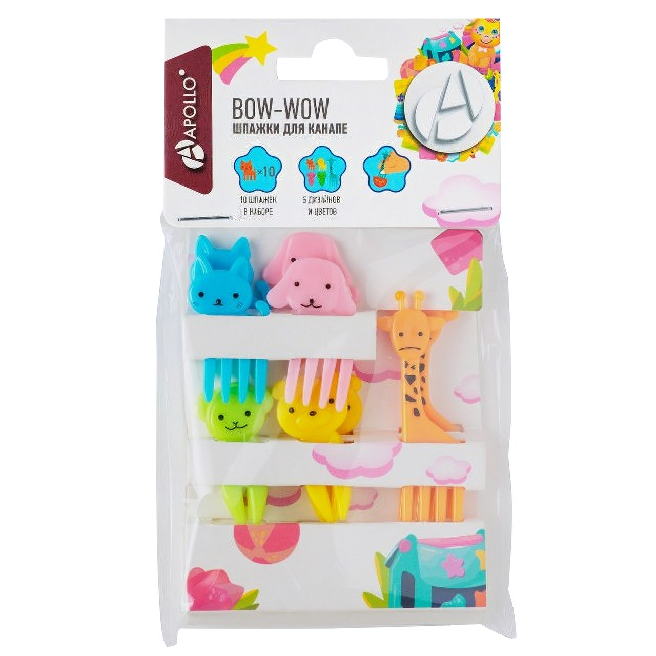 Набор шпажек для канапе APOLLO "Bow-wow", 10 предметов - фото №5