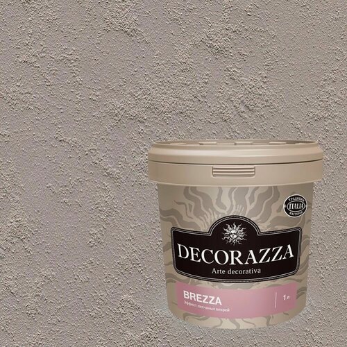 Изображение товара Декоративная штукатурка с эффектом песчаных вихрей Decorazza Brezza (1л) BR 10-51
