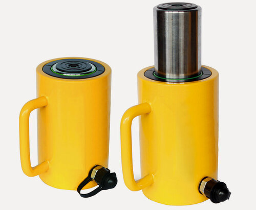 Изображение товара Техрим ДГ10П150 Гидравлический цилиндр (домкрат) грузовой ДГ10П150; однополостной; 10 т; ход 150 мм