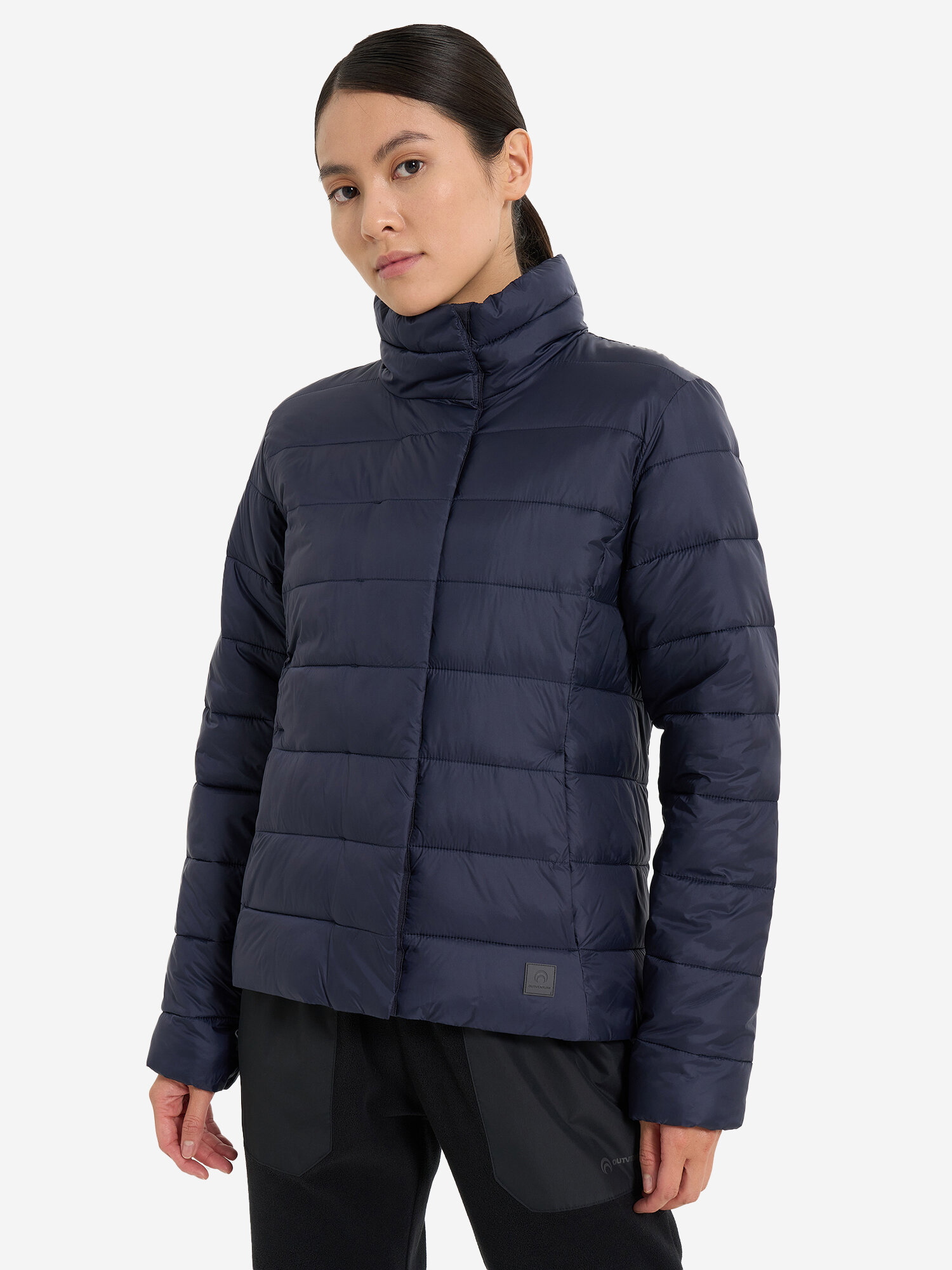 Куртка OUTVENTURE Lighweight Women's Faux down jackets, размер 46, темно-синий — фото 1