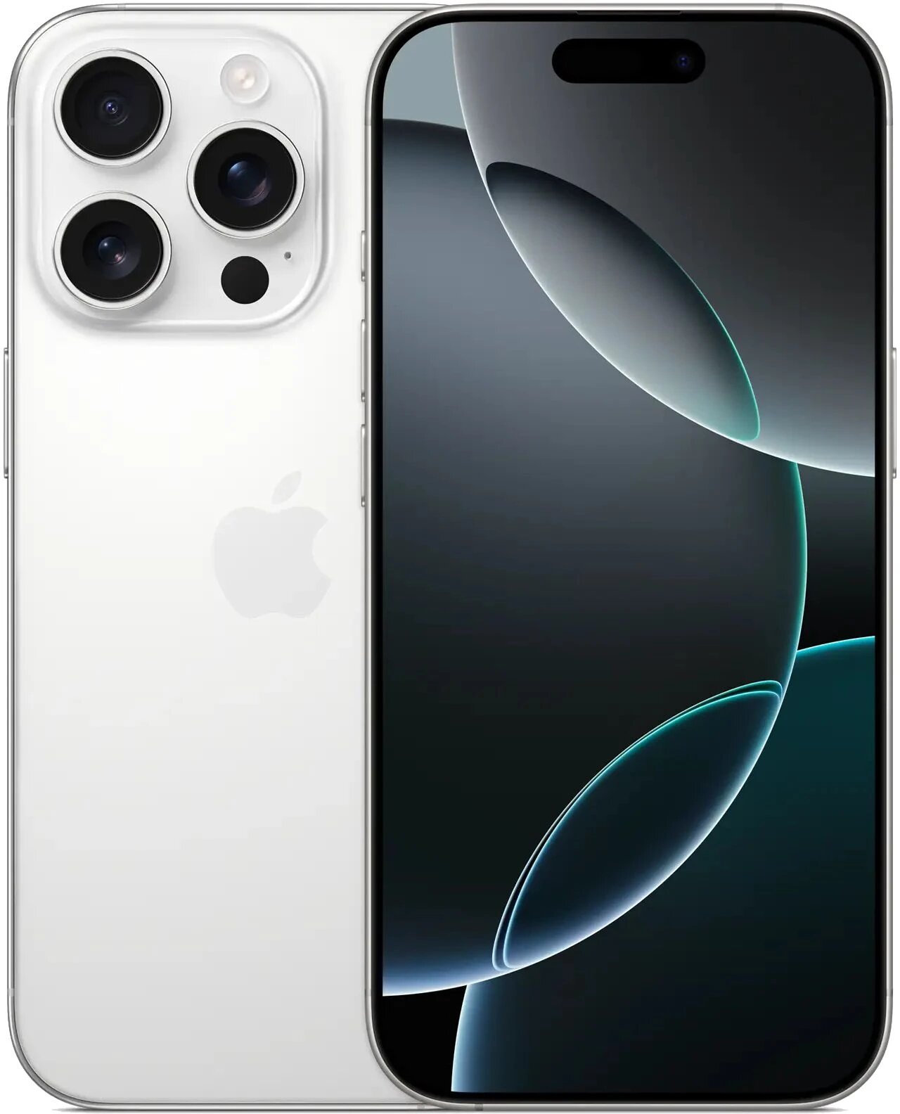 Смартфон Apple iPhone 16 Pro 256 ГБ, Dual nano SIM, White Titanium, белый титан