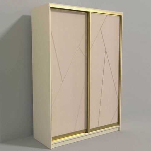 Изображение товара Шкаф-купе ЭльфОла "Геометрия", фасады МДФ с фрезеровкой, 180*60*220 см