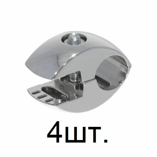 Держатель панели (стекла) к трубе 25мм. R7 4шт.