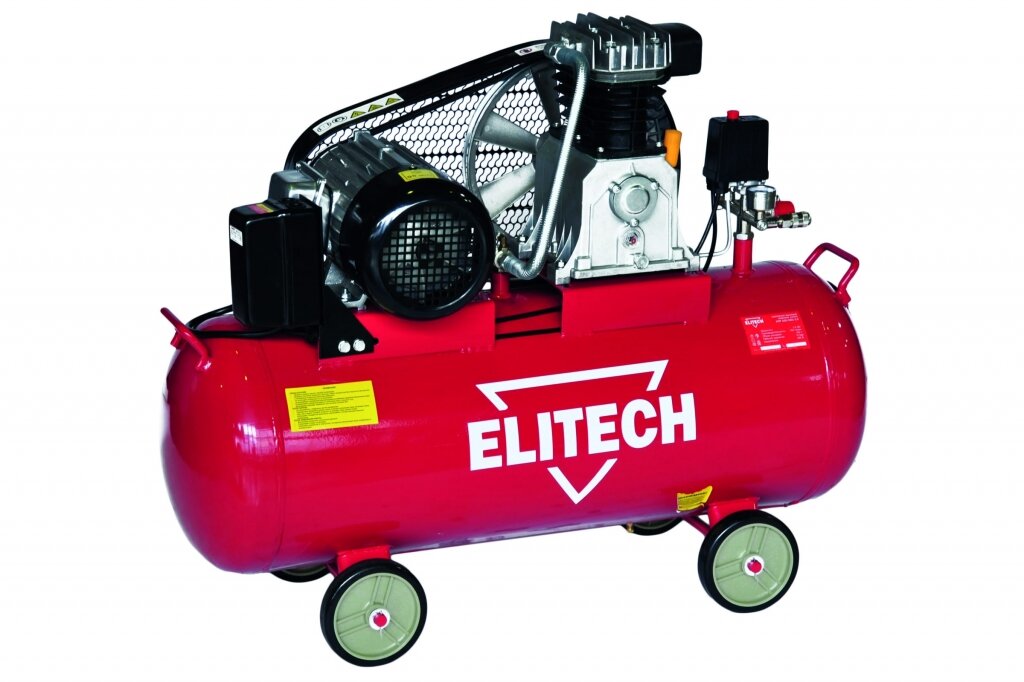 Компрессор Elitech КПР 100/550/3.0 рем. масл вх. 550л/мин10бар3.0кВт100л87кг арт. 198651