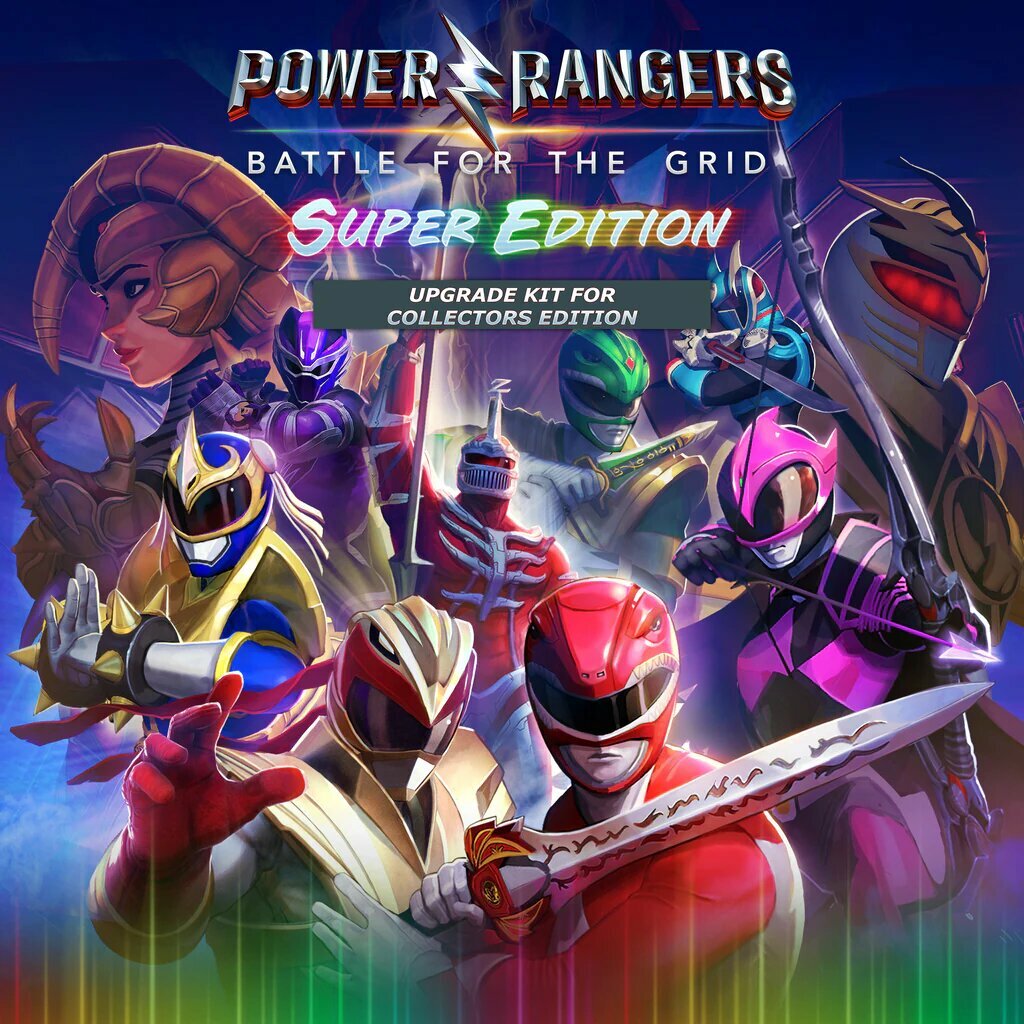 Дополнение Power Rangers: Battle for the Grid - Collector's to Super Edition Upgrade Kit, цифровое издание PlayStation 4, регион Турция / код пополнения баланса