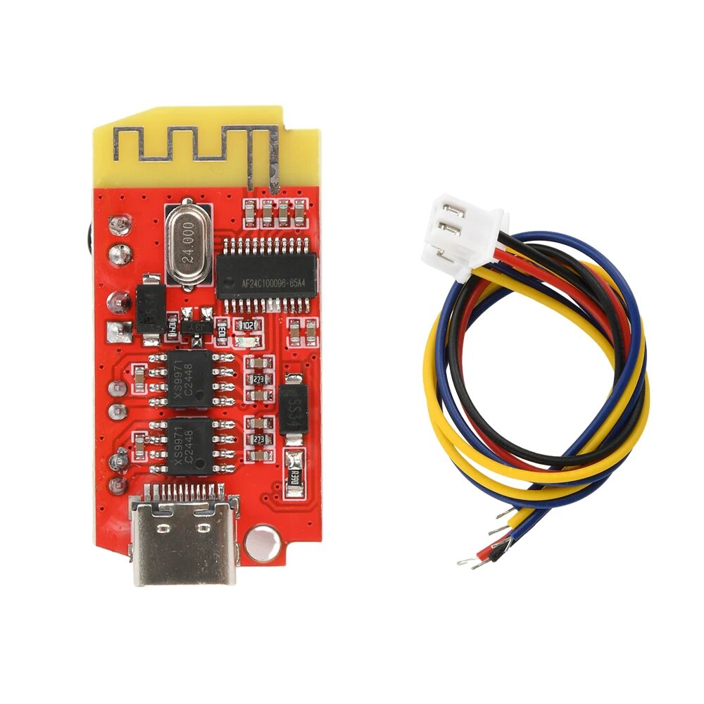 Плата цифрового усилителя звука, DC 3,7 в, 5 В, 5 Вт, двойная плата, DIY Bluetooth динамик, модификация звука, музыкальный модуль Micro USB, Type-C