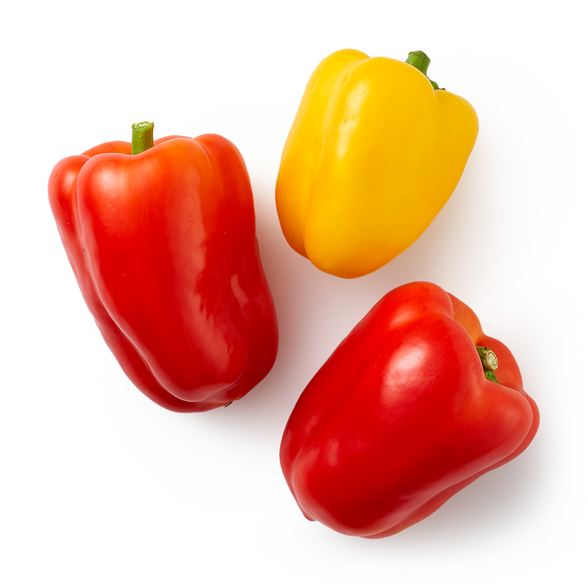 Перец болгарский свежий, микс, на пластиковой подложке, вес нетто 500 гр — фото 1
