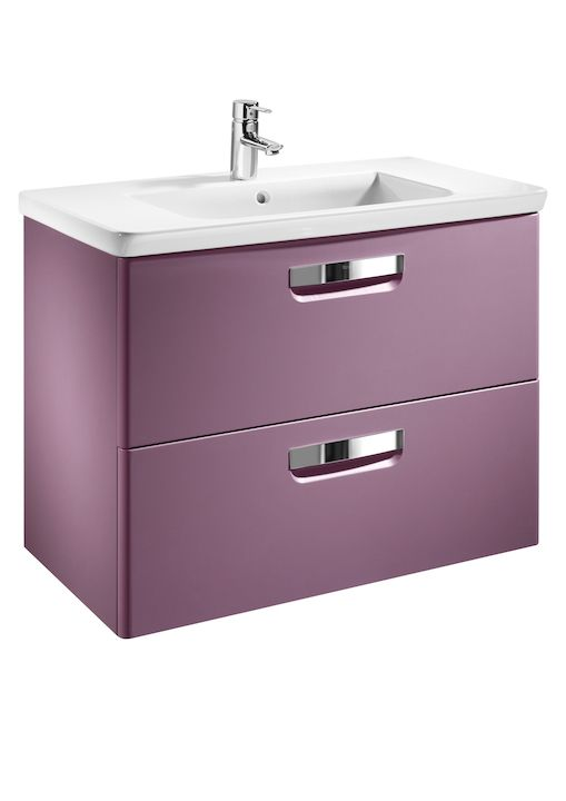Тумба под умывальник подвесная Roca GAP 60 ZRU9302742 фиолетовый