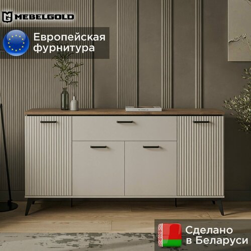 Изображение товара Тумба Винати / Vinati 4D1S МебельГолд, 171х39.4х88.4 см