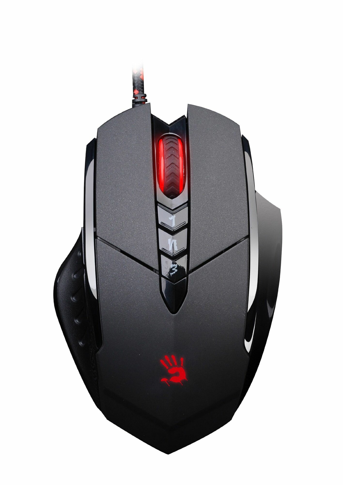 Мышь A4Tech "Bloody V8", 3200DPI, 7 кнопок, USB Type A, оптическая, черная