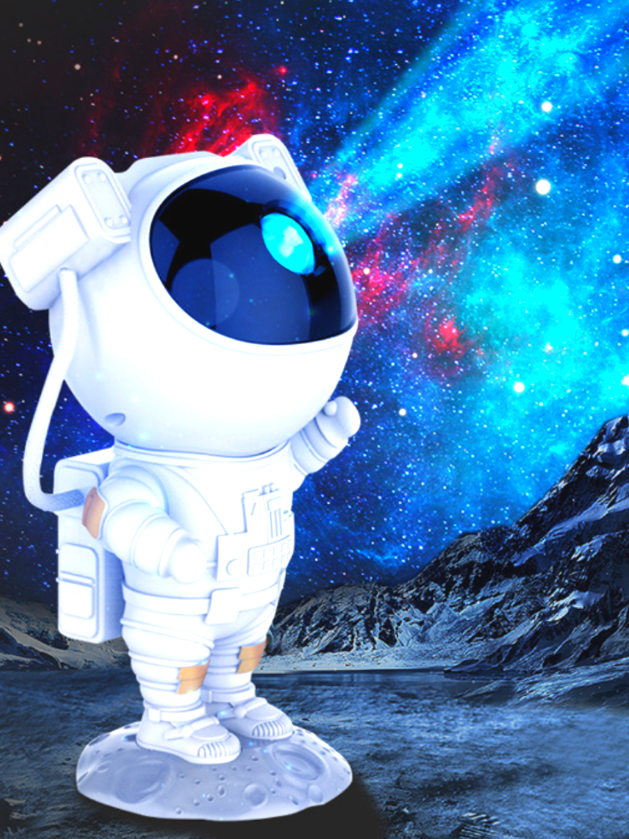 Ночник-проектор Robot Pax "Космонавт", дистанционное управление, IP44, 60Вт