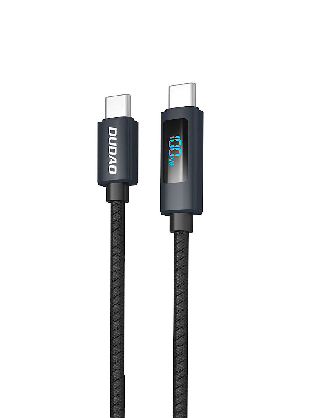 DUDAO 100W max зарядный кабель Digital Display Fast Charging Data Cable — фото 1