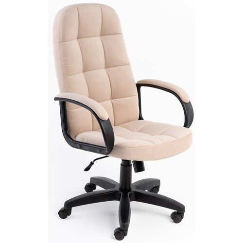 Кресло Office Lab standart-1021 PLUS lux (КР22) велюр серо-бежевый