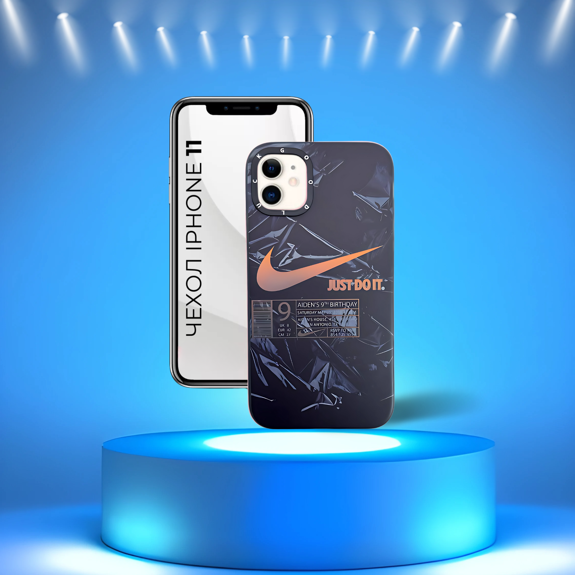 Чехол для iPhone 11 с логотипом Nike спортивный чехол спортивный чехол iPhone