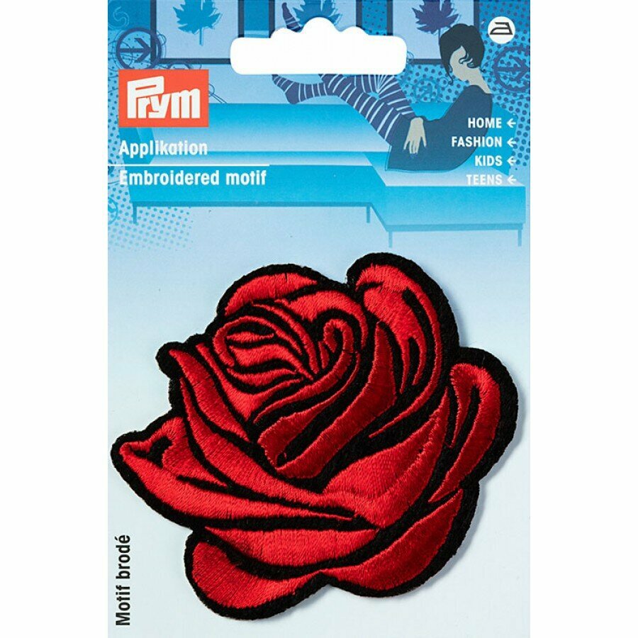 Термоаппликация Роза, Prym, 926652