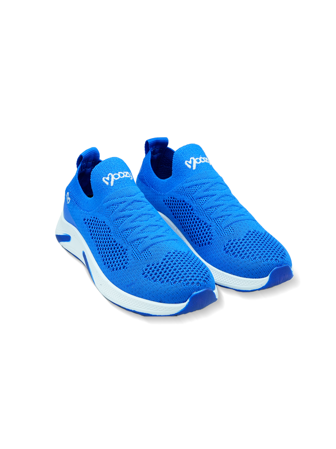 Слипоны Moozy 31-35, размер 33, , голубой — фото 1