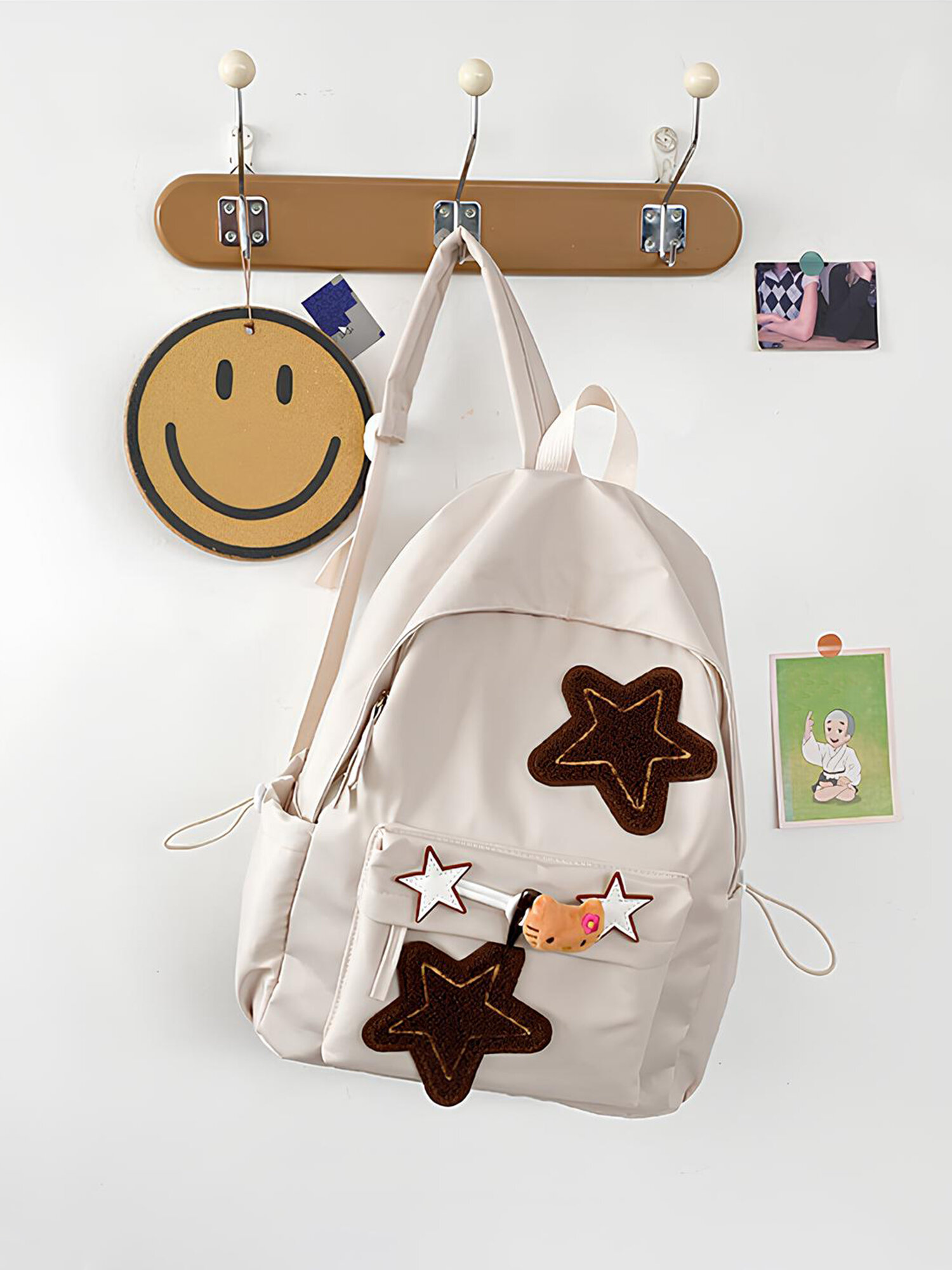 Рюкзак y2k школьный для подростков, портфель городской для девочки — фото 1