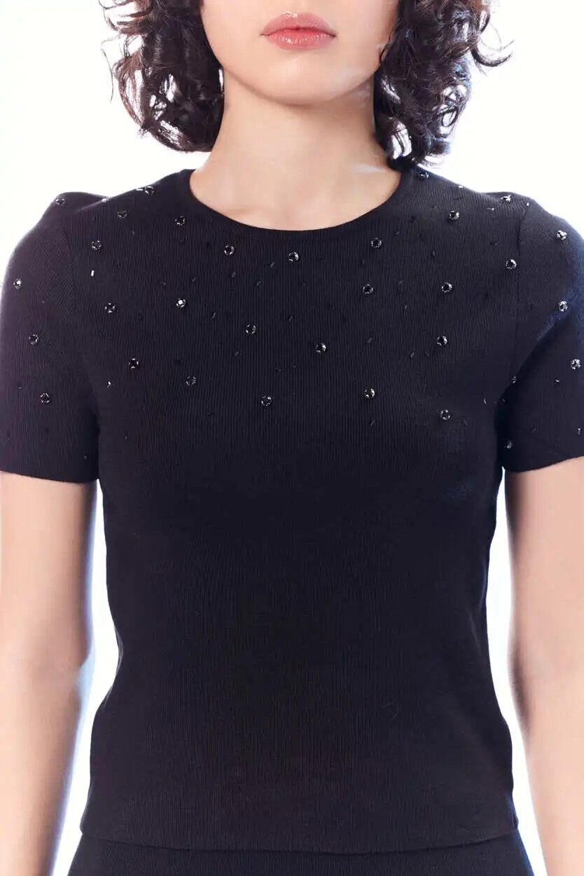 Джемпер Selfie, размер XS, черный — фото 1