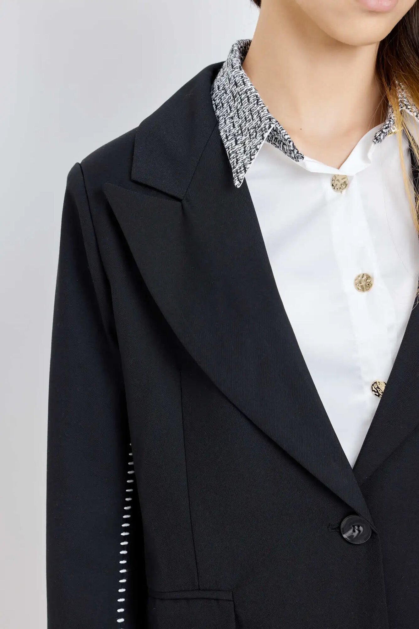 Пиджак Selfie, размер L, черный — фото 1