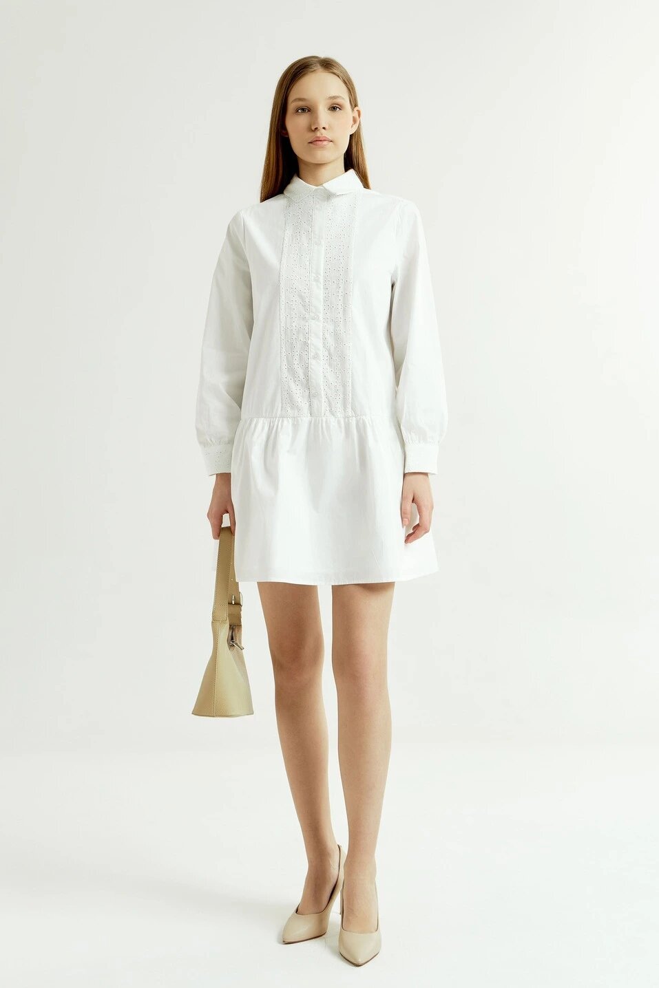 Платье Selfie, размер M, белый — фото 1