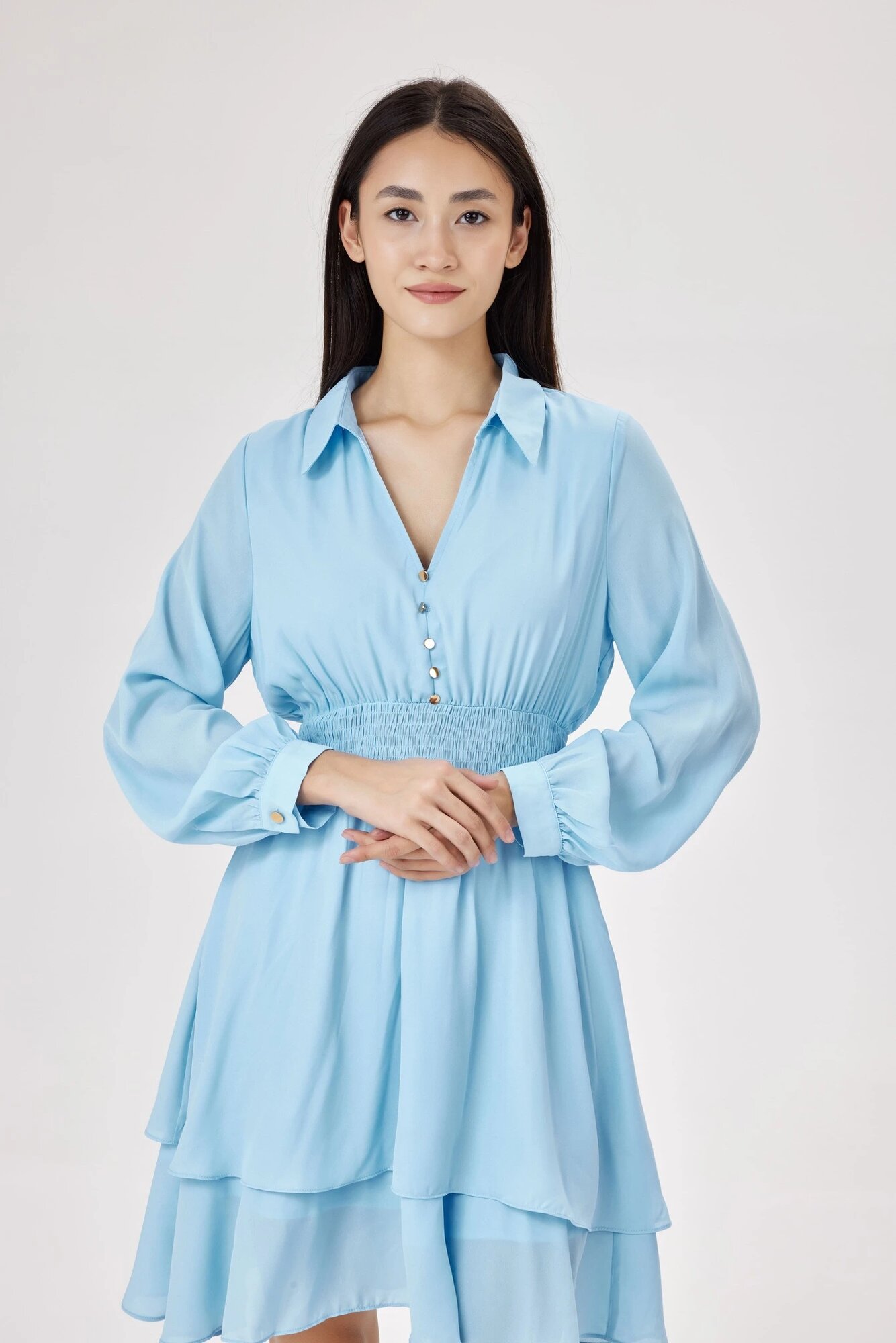 Платье Selfie, размер L, голубой — фото 1