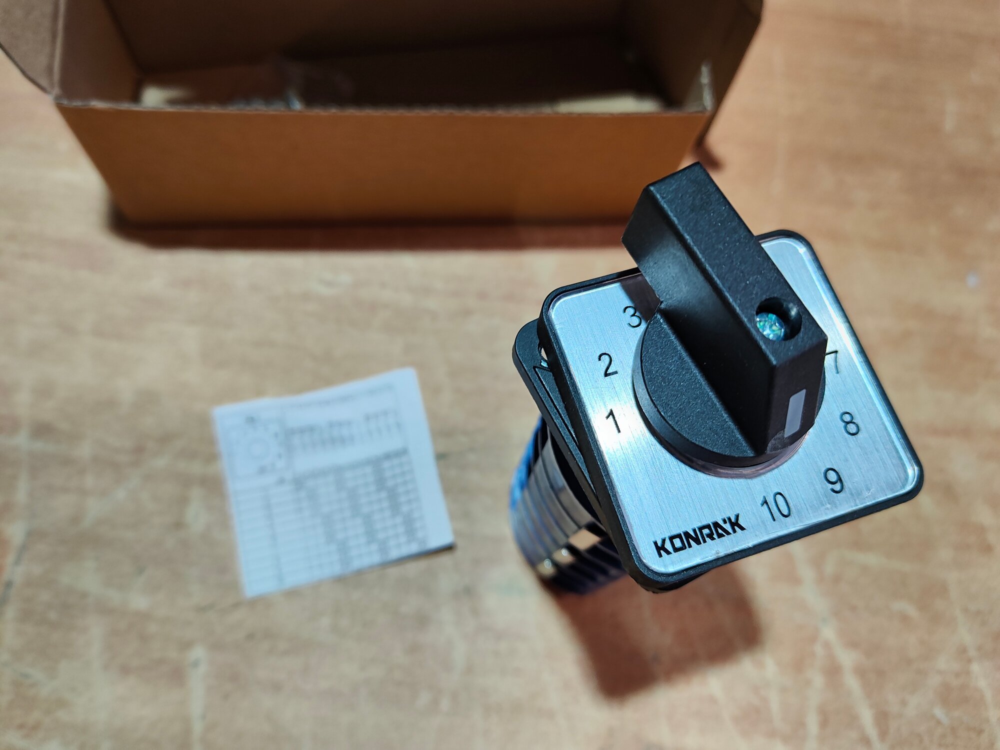 Переключатель LW26-25 x-10, для сварочных аппаратов, вращающийся 25А 380В