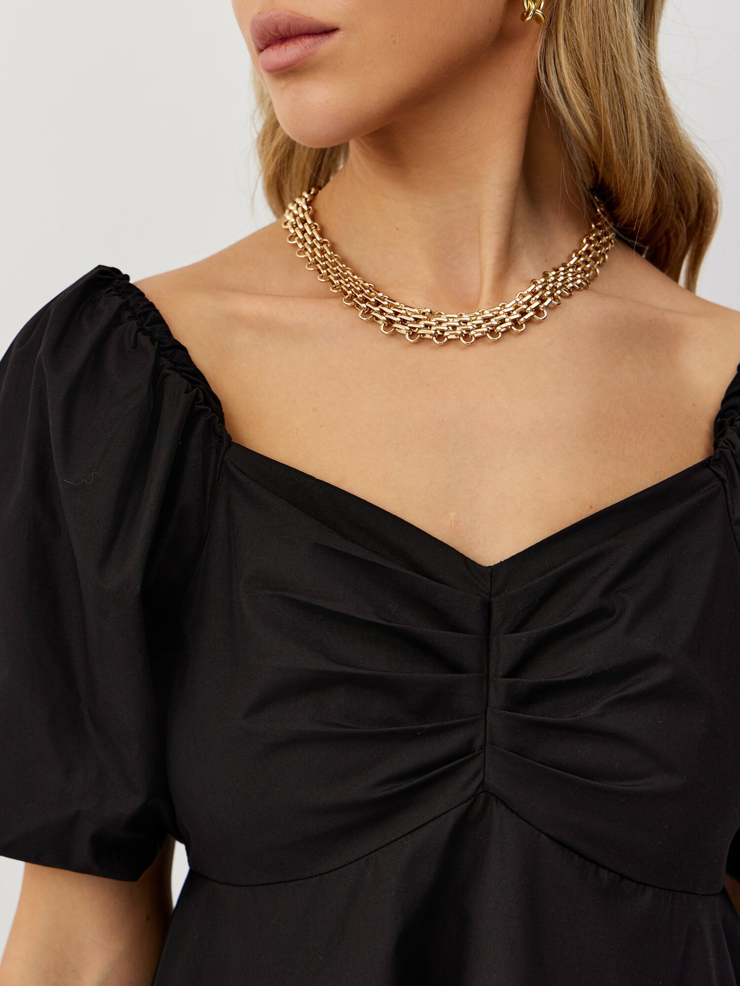 Платье Abby, размер M, черный — фото 1