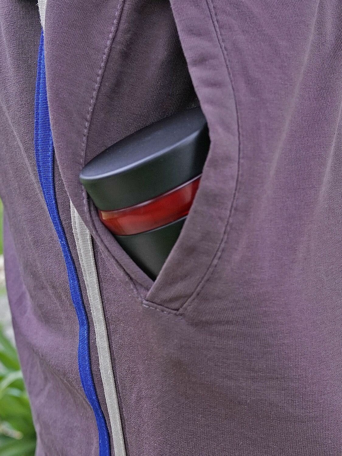 Термос карманный мини с узким горлом стальной для кофе с собой, термобутылка для воды LP 0.2л черный матовый — фото 1