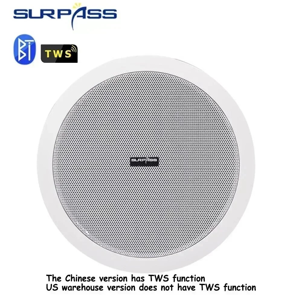 Bluetooth-динамики Surpass 6 дюймов, 1PC BT speaker-w, EU Plug