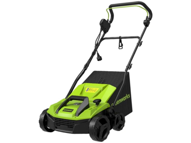 Аэратор Greenworks GDT15 электр. 1600вт 3200об/мин (2515507)