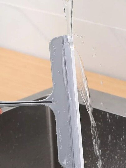 Стеклоочиститель силиконовый, для мытья окон и зеркал, скребок — фото 1