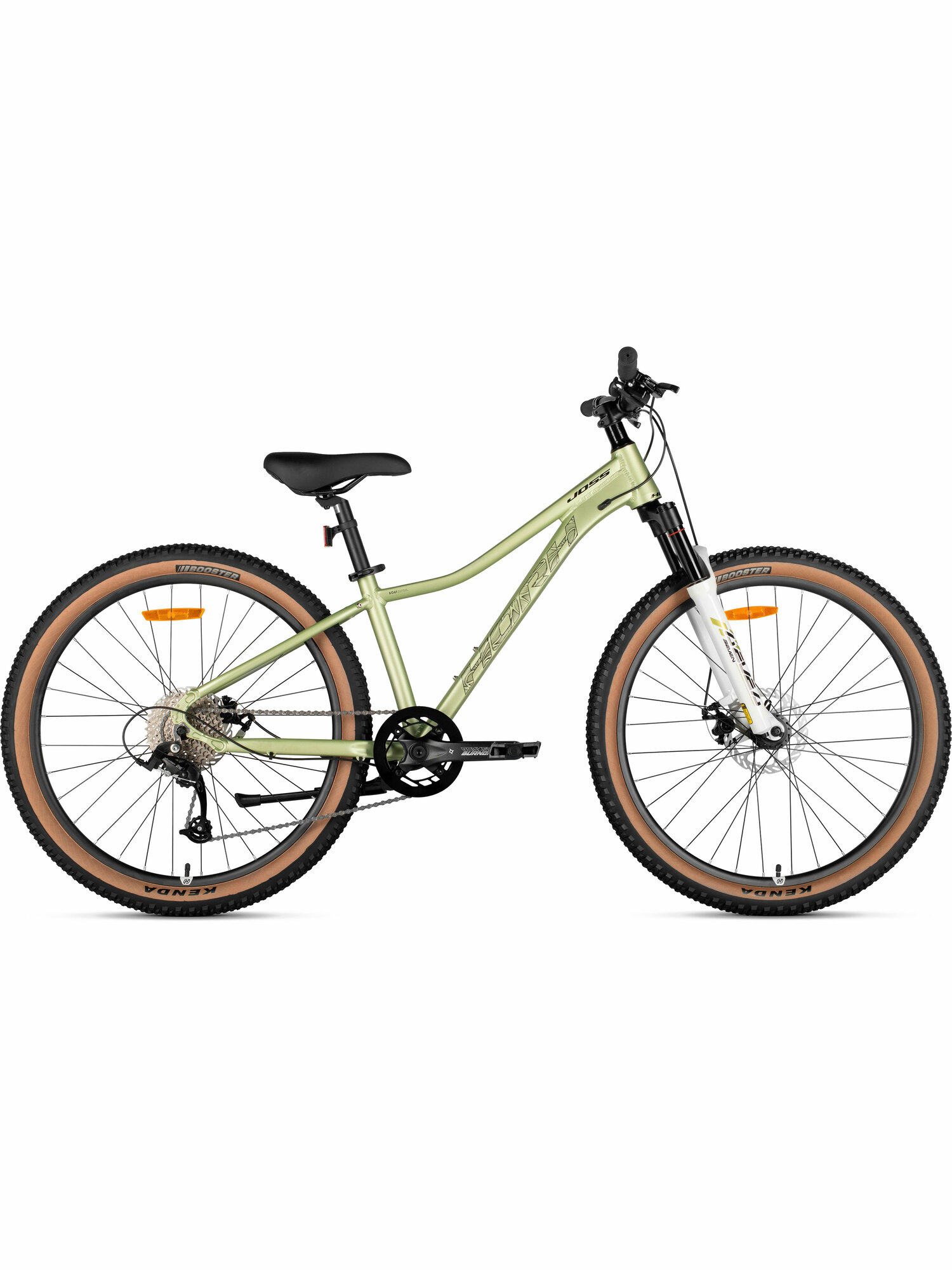 Велосипед горный HORH JOSS JMD6.0 26" (2025) Green-Black, для девушек на рост 145-160 см, алюминиевая рама 13"