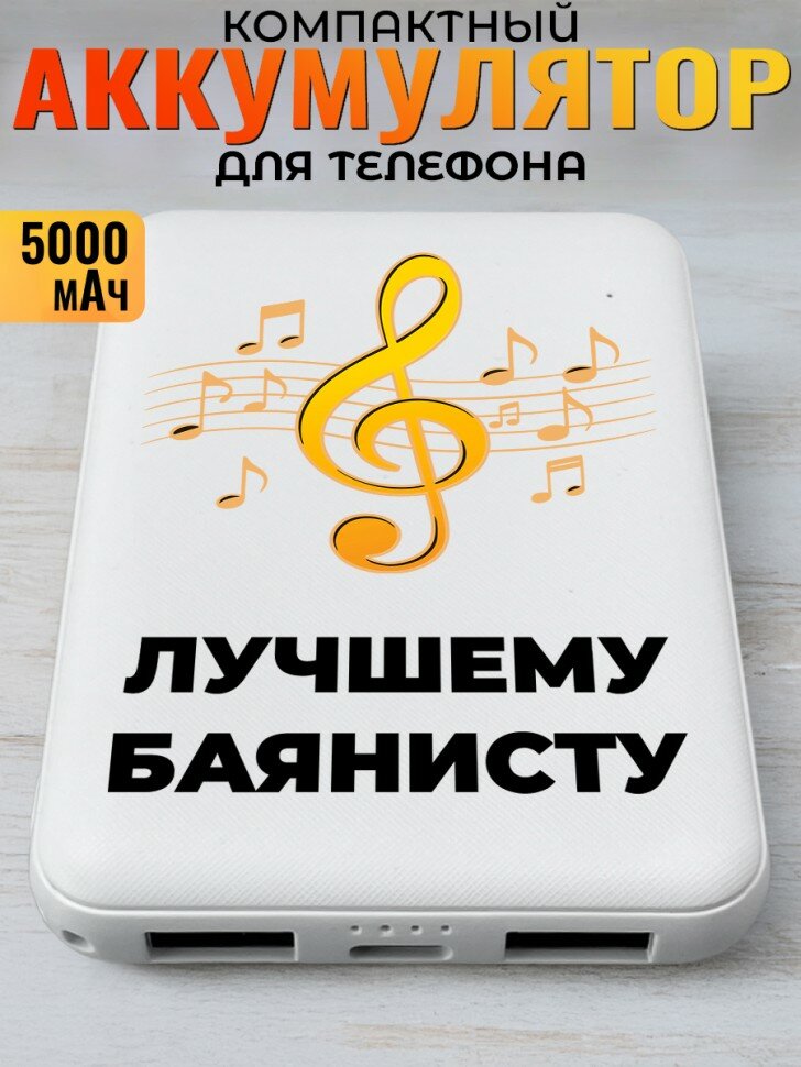 Повербанк "Лучшему баянисту" Музыканту