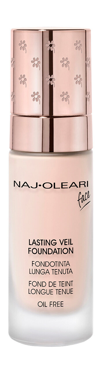 NAJ OLEARI Lasting Veil Foundation Тональное средство для лица, 20 мл, 100