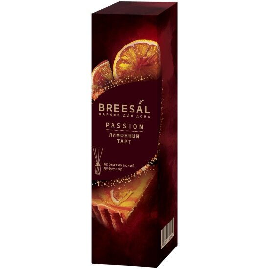Ароматический диффузор Breesal Passion Лимонный тарт, 70 мл