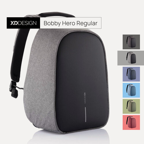Изображение товара Городской рюкзак с отделением для ноутбука XD Design Bobby Hero Regular (Серый)